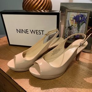 Nine West patent leather pumps